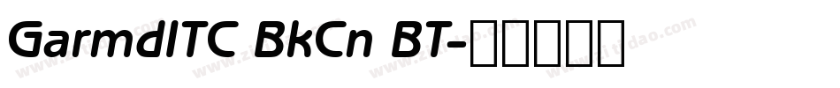 GarmdITC BkCn BT字体转换